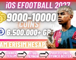 iOS | 9000+ COIN + 6.5M GP TamErişim