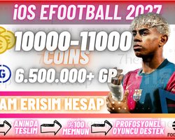 iOS | 10000+ COIN + 6.5M GP TamErişim