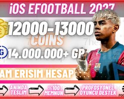 iOS | 12000+ COIN + 14M GP TamErişim