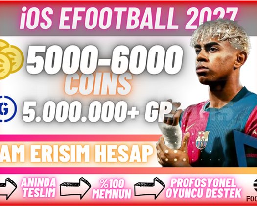 iOS | 5000+ COIN + 5M GP TamErişim