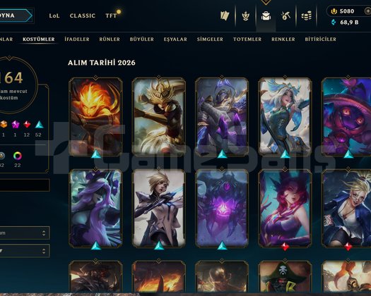 5080 RP 164 KOSTUM 199 LEVEL + TEL + MAL