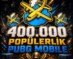 400.000 POPÜLERLİK PUBG MOBİLE