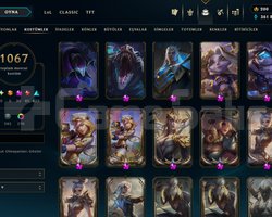 TR 1067 SKİN 912 LEVEL + KRAL RAMMUS +