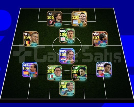 KG 3270 7 BOMBACI+YAMAL+MESSİ+PATO+HAZAR