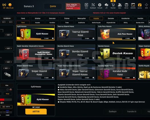 49K Materyalli 52 Seviye Zula Hesabı
