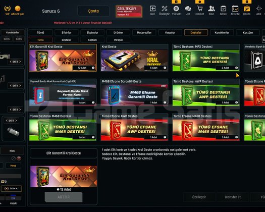60K Materyalli 59 Seviye Zula Hesabı