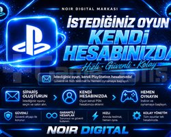 İSTEDİĞİNİZ OYUN KENDİ HESABINIZDA PSN