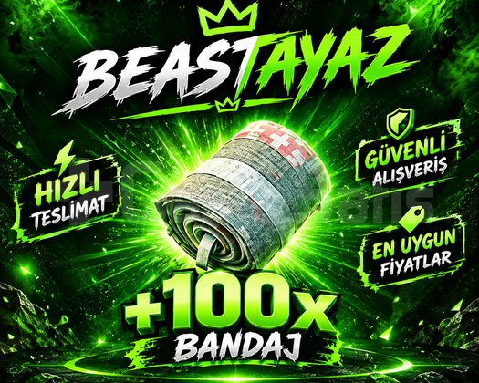 100 x Bitkisel Bandaj