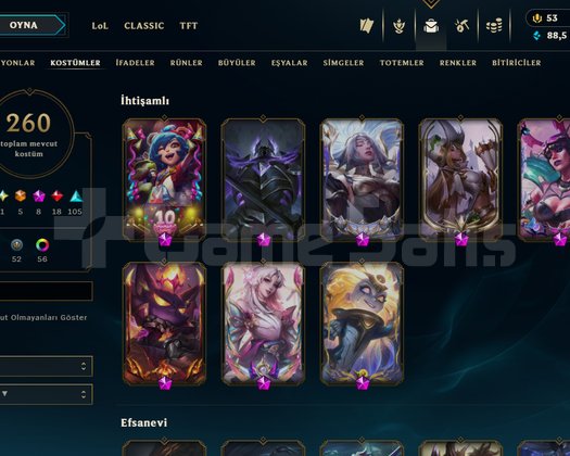 TR / 277 LVL + 260 KOSTÜM + Z4 + MAIL