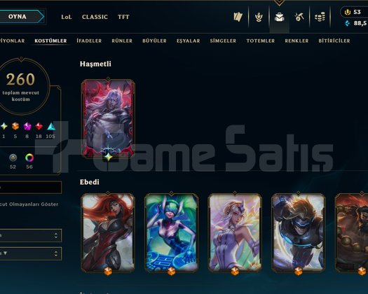 TR / 277 LVL + 260 KOSTÜM + Z4 + MAIL