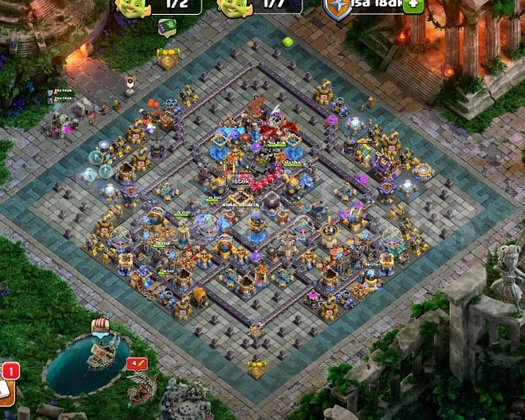 CLASH OF CLANS TH18 HESAP SATILIK
