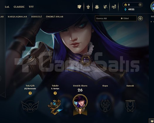 TR UNRANKED ELLE KASILDI