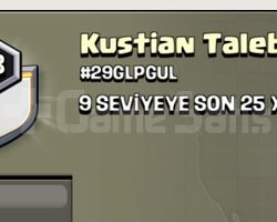 9 SEVİYE OLMASINA SON 25 XP KALAN KLAN
