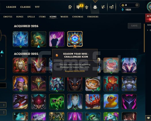 tr challenger icon+emote +30 -10 gain