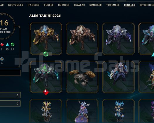 800Level emek hesap 443skin