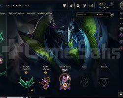 Güzel hesap zümrüt dolu skin