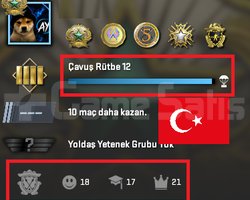 TR+FACEIT 6 MADALYA SEÇKİN HESAP!