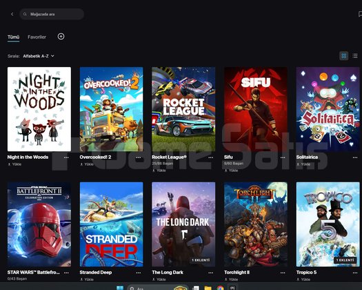 Uygun Fiyatlı Epic Games Hesabı 35 Oyun