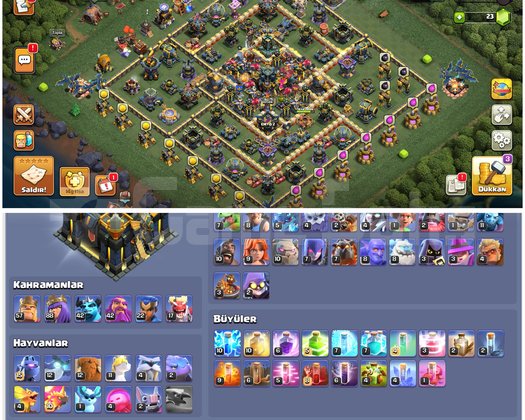 TH17COC |  214 LEVEL | ÇOK UYGUN FİYA