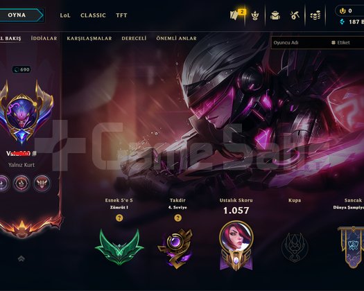 EUW 320+SKİN ACİLL EN UYGUNU