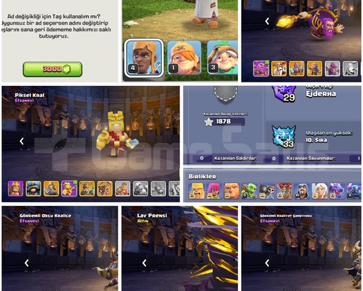 TH18COC |  240 LEVEL | UFAK EKSİKLER