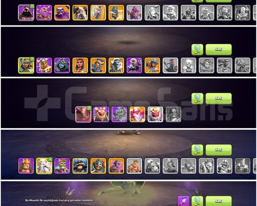 TH18COC |  388 LEVEL | NOKTASINA KADA