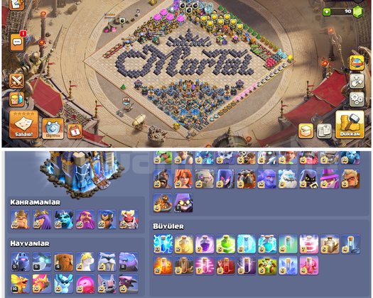 TH18COC |  388 LEVEL | NOKTASINA KADA