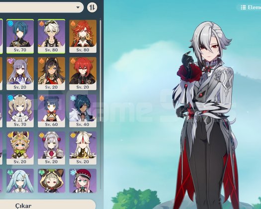 AR55 C6 R1 95LVL Arlecchino + Mavuika