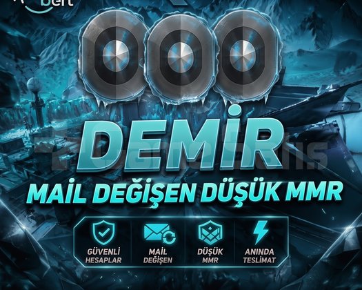 TR/EU DEMİR ELO| 20+ LVL DERECELİ HAZIR