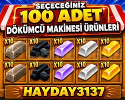 HAYDAY DÖKÜMCÜ MAKİNESİ ÜRÜNLERİ