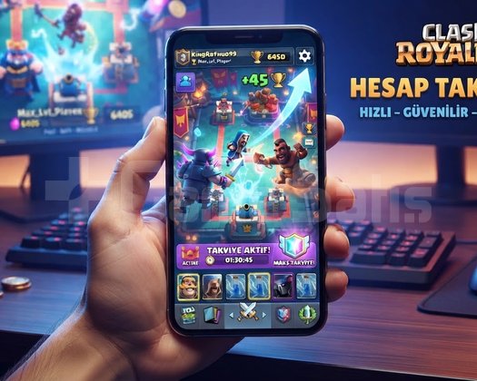 CLASH ROYALE HESAP BOOST