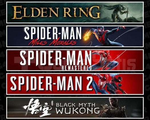Elden +Miles +Spider 1 +2 +Wukong