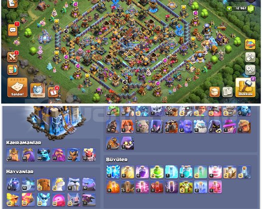 TH18COC | 2223 MADALYA | 12.967 TAŞ !!