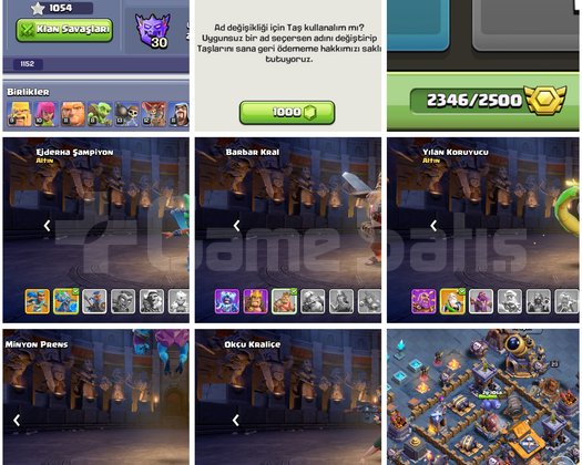 TH18COC | 2346 MADALYA + 11.266 TAŞ KA