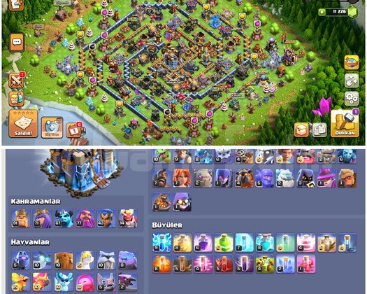 TH18COC | 2346 MADALYA + 11.266 TAŞ KA