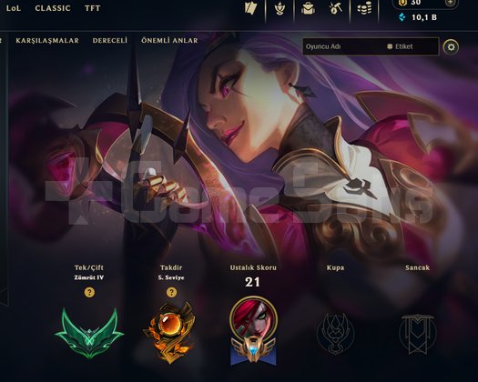 EUW EMARELD ELO ACC