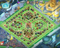 Clash of clans kb 16 ful + arka planlı