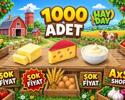1000 Adet Seçeceğiniz Mandıra Ürünleri