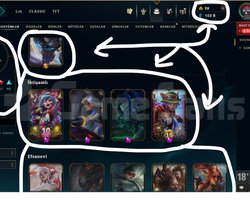 530 LEVEL / 272 SKİN / FUL HERO