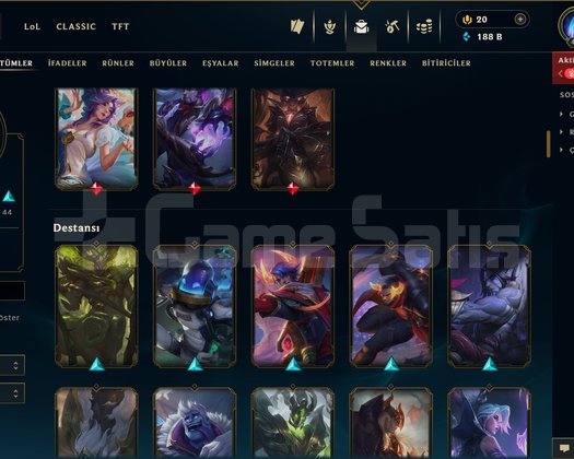 456 LEVEL / 109 SKİN / FUL HERO