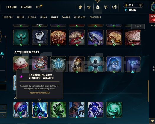 euw 10k rp icon 14yıllık koleksiyonluk