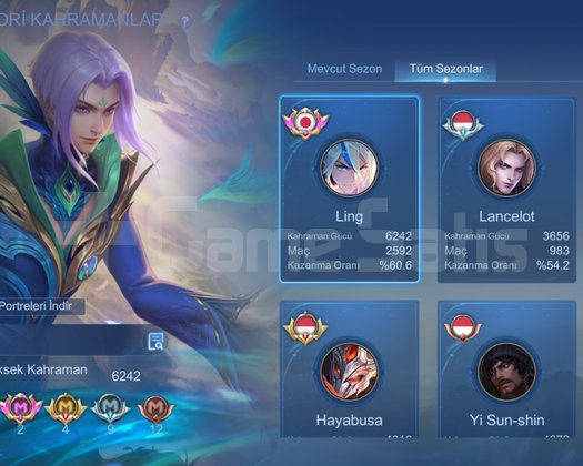 Maxı 192 yıldız otp ling hesabı