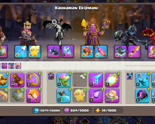 18 BELEDİYE FULL + FULL CLASH OF CLANS