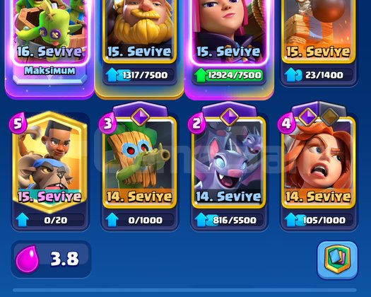 11.200 kupa 1.1 M altın 5.5 K elmas !!!