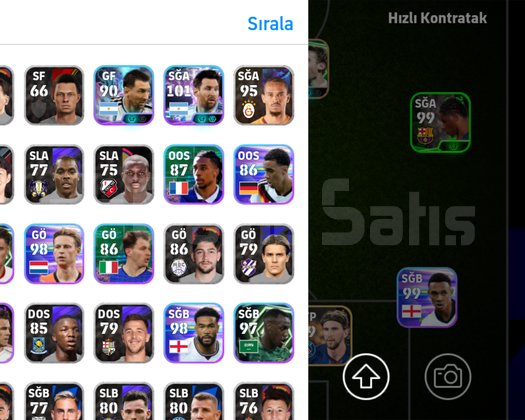 PES / eFootball Güçlü Kadro  3136 Kolek