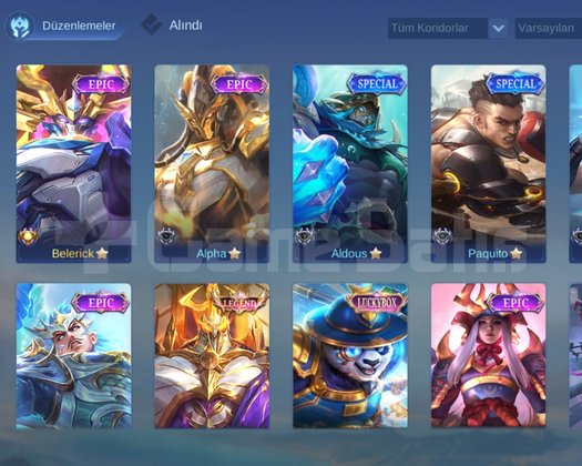 Mobile legends en güzel hesap