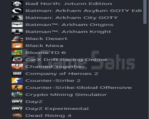 71 Oyun 30 Level Steam Hesabı
