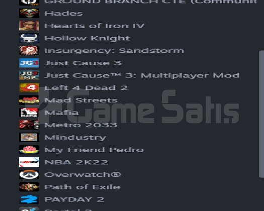71 Oyun 30 Level Steam Hesabı