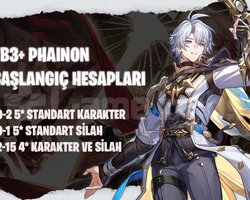 Avrupa | TB3+ Phainon