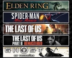 Elden +Miles +TLOU1 +2 +Tsushima